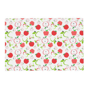 Red and Green Apples Placemat