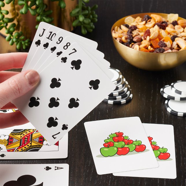 Red And Green Apples Poker Cards (Creator Uploaded)
