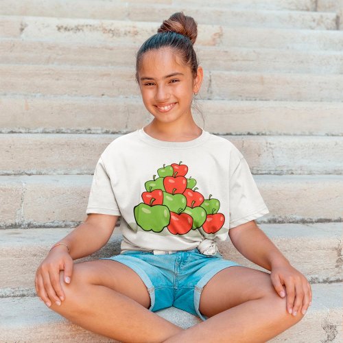 Red And Green Apples T_Shirt