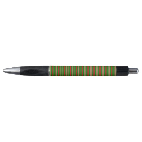 Red and Green Candy Cane Pen