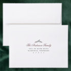 Red and Green Christmas Back