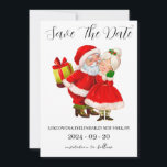 red and green christmas save the date cards<br><div class="desc">Celebrate the magic of the holiday season with these elegant save the date cards. Featuring a stunning watercolor painting of red and green Christmas greenery,  these cards capture the festive spirit of the season. Perfect for couples who want to announce their engagement in a modern and stylish way.</div>