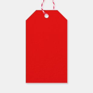 Red and Green Colors Gift Tags