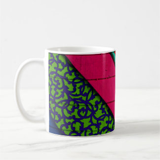 Red and green garment coffee mug