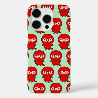 Red-and-green macaw iPhone 16 pro case