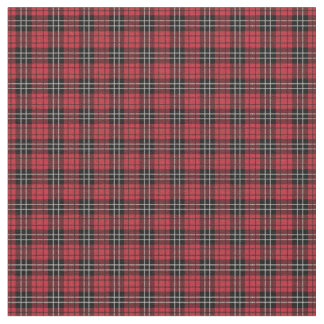 Red and green plaid fabric