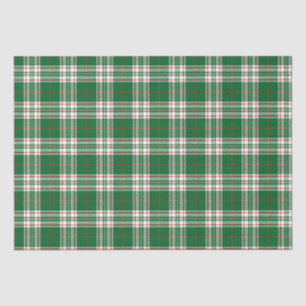 Red And Green Plaid Tissue Paper