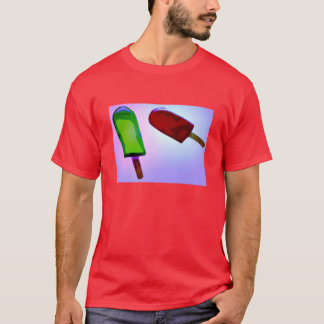 Red and Green popsicles...uh-oh. T-Shirt