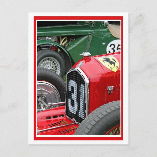 Red and Green Postcard (Front)