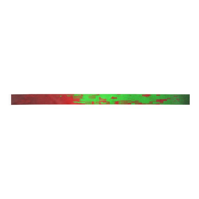 Red and Green Ribbon-Christmas Ribbon 1 (Front)