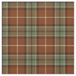 Red and Green Rustic Plaid Fabric