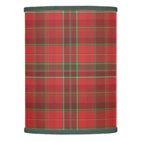 Red and Green Seamless Plaid  Lamp Shade