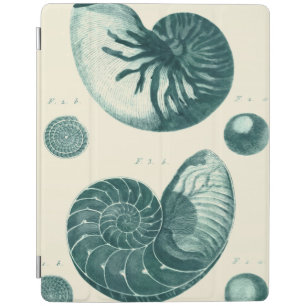 Red and Green Seashell Art iPad Smart Cover