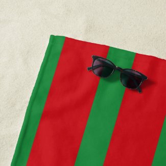 Red and green stripes