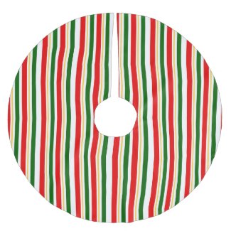 Red And Green Thin Stripe 