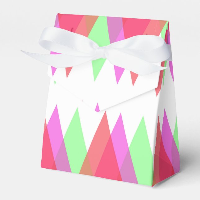 Red and green triangles favor boxes (Front Side)