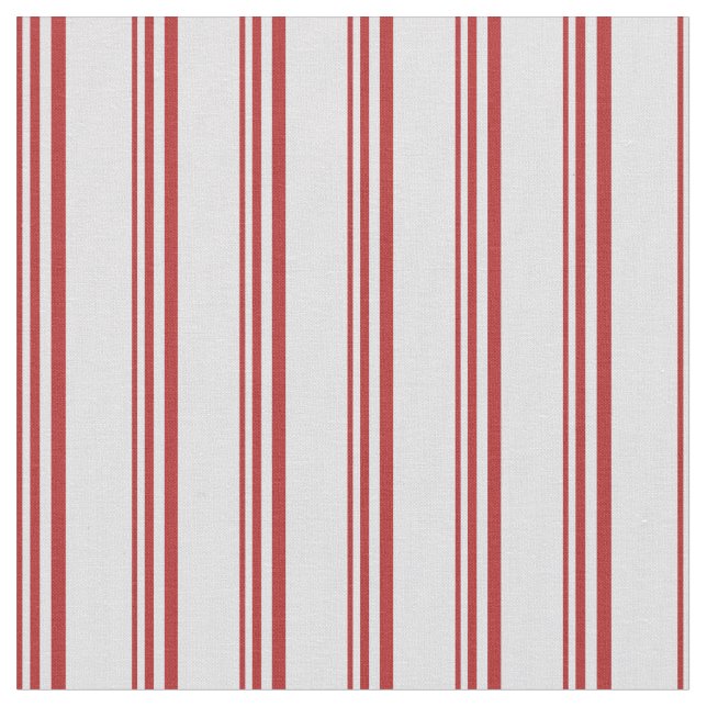 Red and Lavender Striped/Lined Pattern Fabric (Close Up)
