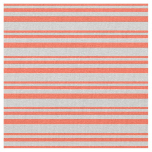 Red and Light Gray Striped/Lined Pattern Fabric