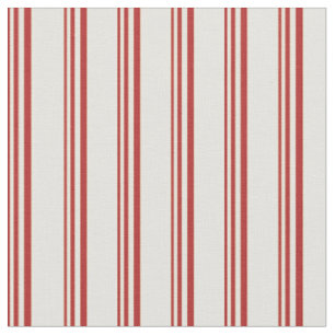 Red and Light Yellow Colored Stripes Fabric