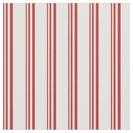 Red and Light Yellow Colored Stripes Fabric