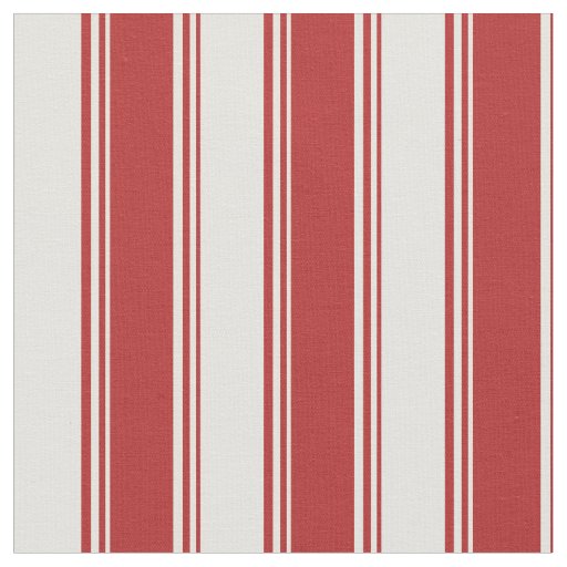 Red and Light Yellow Lines Fabric