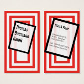 Red and loud (Front & Back)