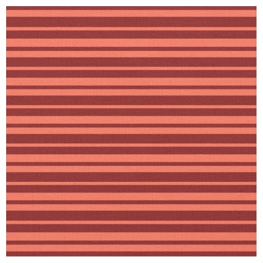 Red and Maroon Colored Lines Fabric
