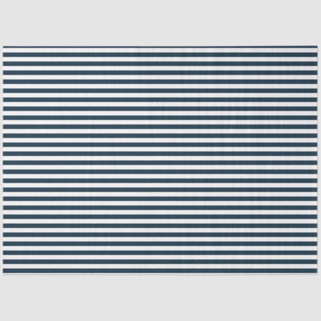 Red and Navy Nautical Series Design 5 Tissue Paper (Front)