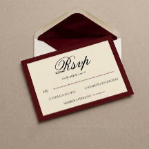 Red And Neutral Vintage Wedding