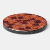 red and orange abstract wireless charger (Front 2)