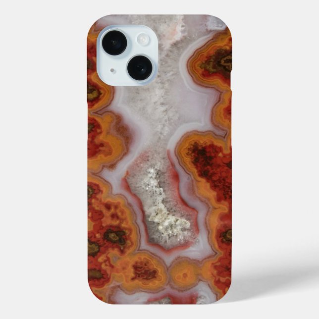 Red and Orange Agate Slab  Case-Mate iPhone Case (Back)