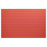 Red and Orange Horizontally-Striped Fabric