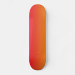 Red And Orange Ombre Skateboard Deck at Zazzle