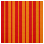 Red and Orange Stripes Design  Fabric