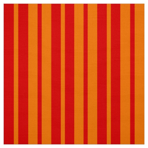 Red and Orange Stripes Design  Fabric