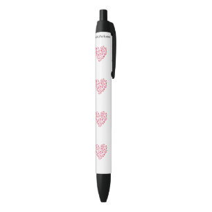 Red And Pink Hearts Pen