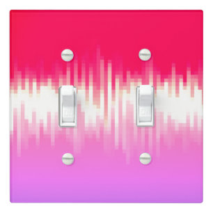 Red and Pink Light Switch Cover