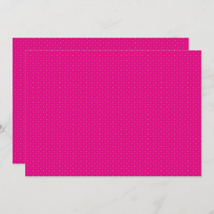 Red and pink polka dot wrapping paper with evenly  invitation