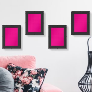 Red and pink polka dot wrapping paper with evenly wall art sets