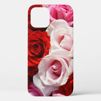 Red and Pink Roses iPhone 12 Case