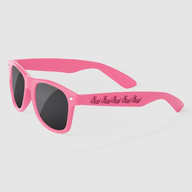 Red And Pink Sarah Names, UV Protect Sunglasses, Sunglasses (Left)