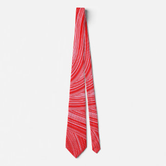 Red and Pink Spiral  Print Tie