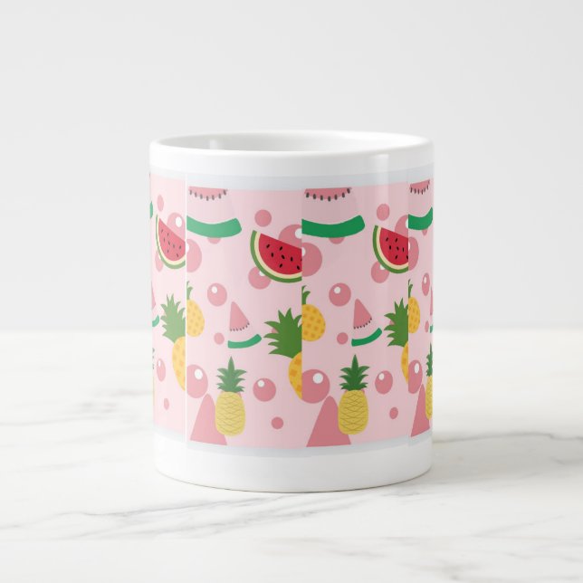 RED AND PINK WITH WATERMELON PRINTSpecialty Mug (Front)