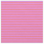 [ Thumbnail: Red and Violet Striped/Lined Pattern Fabric ]