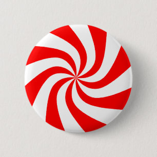 red and white candy button