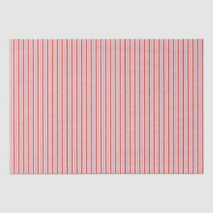 Red and White Candy Canes Tissue Paper