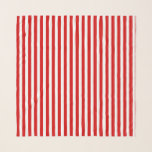Red and white candy stripes scarf<br><div class="desc">Red and white candy stripes</div>
