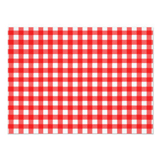 Red Tablecloth Invitations & Announcements | Zazzle