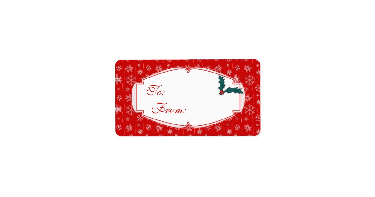 red-and-white-christmas-gift-tags-mailing-labels-zazzle