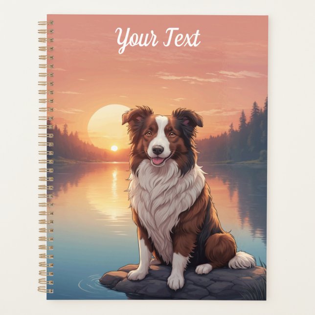 Red and White Collie by Lake Planner (Front)
